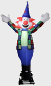 Figure gonflable : clown