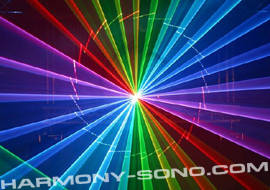 Location projecteur laser multicolore