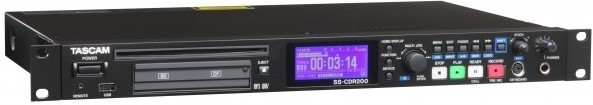 Location lecteur enregistreur audio - clés USB CD - TASCAM - SS CDR200 - PARIS