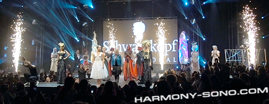 Location machines étincelles froide - Waowbox Couturier - Sparkular FX - Show coiffure - Schwarzkopf Professional - Paris